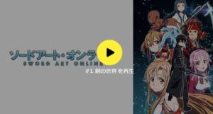 ソードアートオンライン再生画面