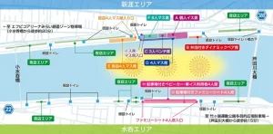 花火見えるエリア